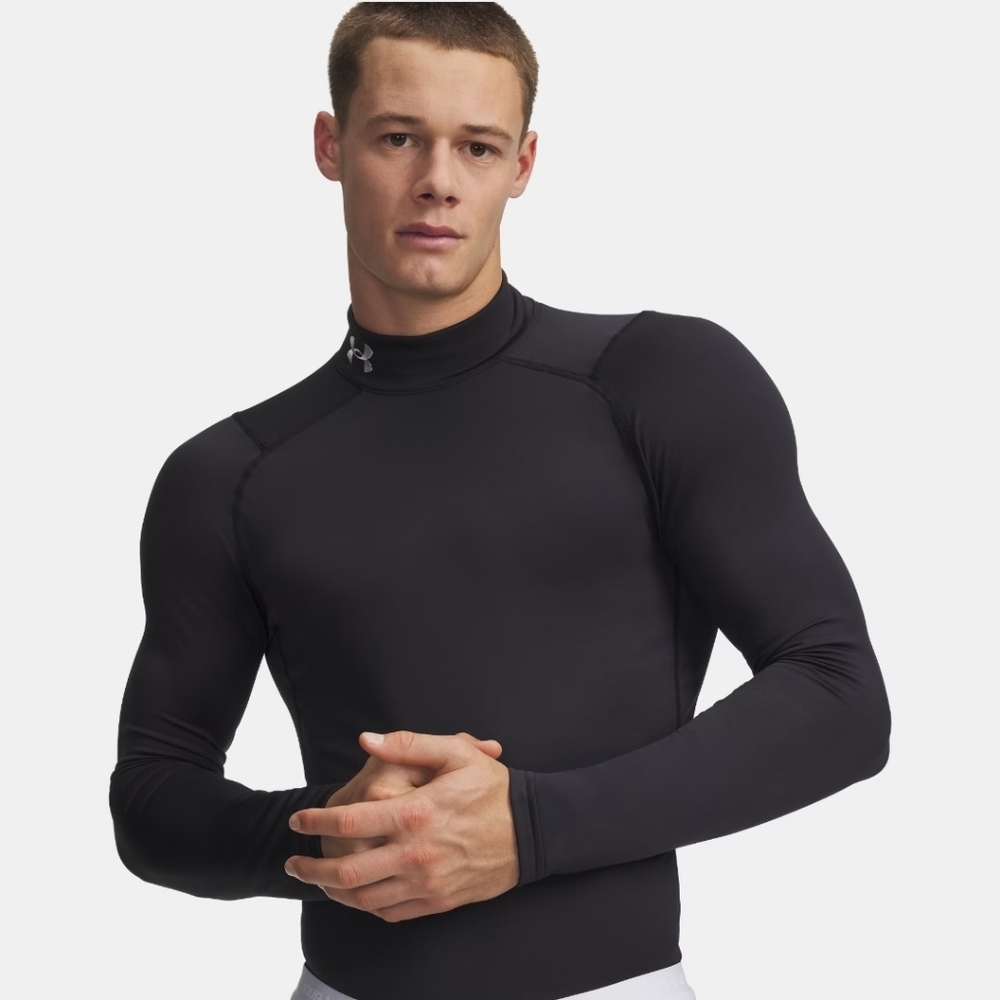 Under Armour Mens Midnight Black Performance Top